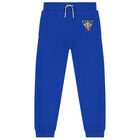 Boys Blue Logo Joggers, 2, hi-res